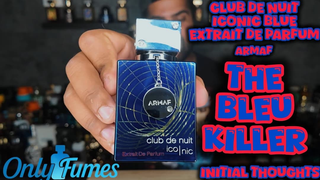 Armaf Club de Nuit Iconic Blue Extrait First Impressions & Initial Thoughts Review #armaf #fragrance