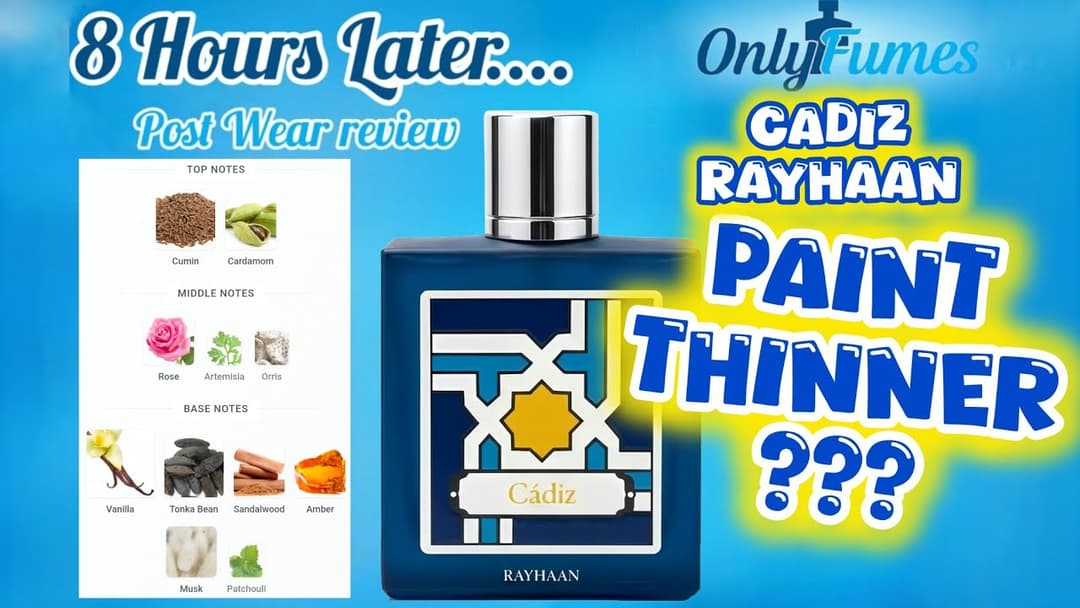 Is Rayhaan Cadiz a Miss? Full Dry Down & Performance Review