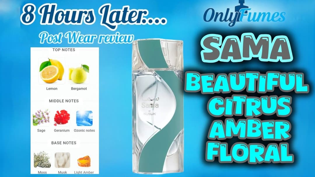 Sama by Nusuk Dry Down & Post Wear Review | #nusuk #fragrance #mensfragrance #cologne