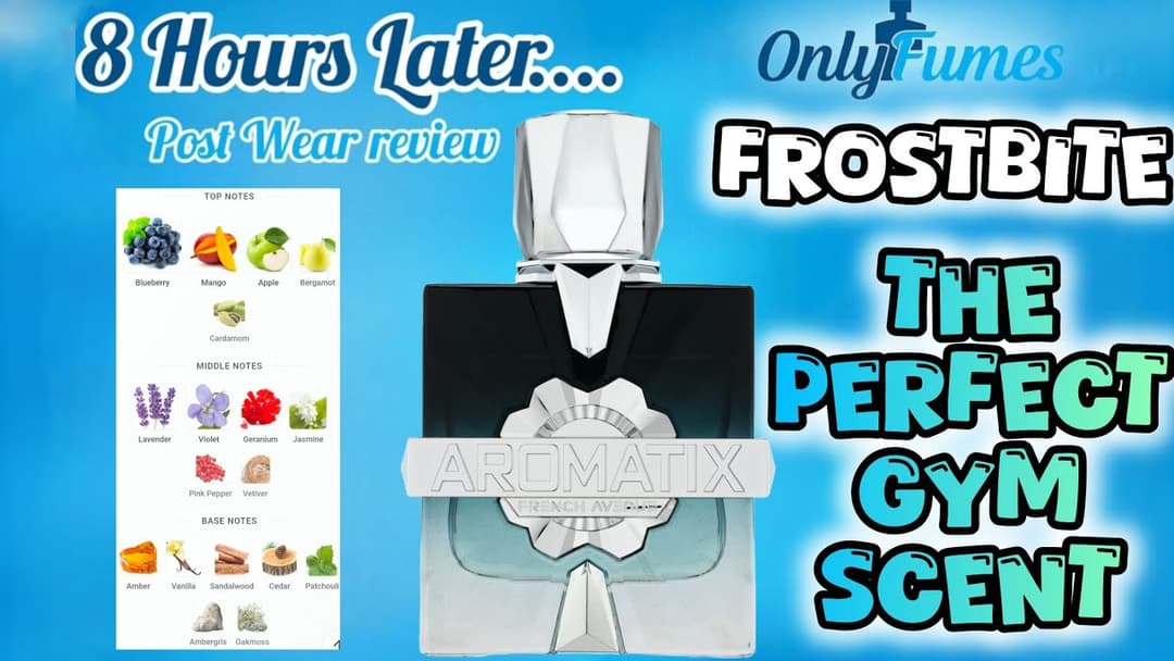 Frostbite Aromatix French Avenue | Dry Down & Post Wear Review #fragrance #frenchavenue
