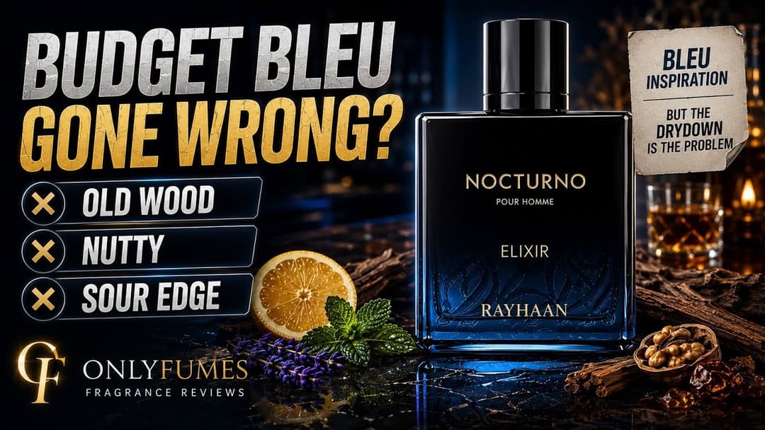 Rayhaan Nocturno Elixir Review - The Bleu-Inspired One That Went Wrong? #rayhaan #fragrance #cologne