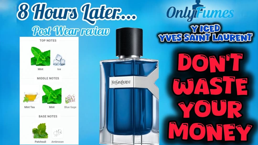 Y Iced Yves Saint Laurent POST WEAR REVIEW #ysl #fragrancereview #fragrance #cologne #scent #perfume