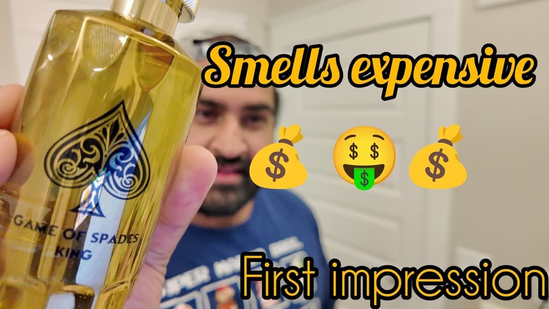 Smells Like Pure Luxury – Game of Spades King First Spray Reaction | #fragrance #perfume