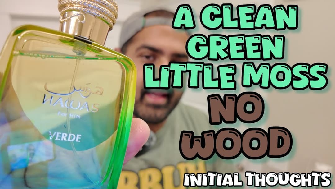 FINALLY A Clean Modern Green | Initial Thoughts | Hawas Verde Rasasi #fragrance #rasasihawas