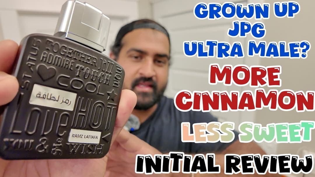 A better Ultra Male | Ramz Silver by Lattafa | INITIAL REVIEW #fragrance