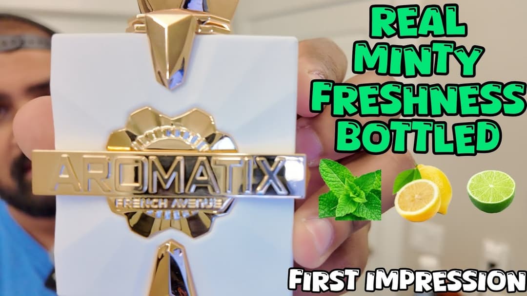 Mint Lovers Need this!! | Platine Blanc Aromatix X French Avenue | Initial Thoughts #fragrance