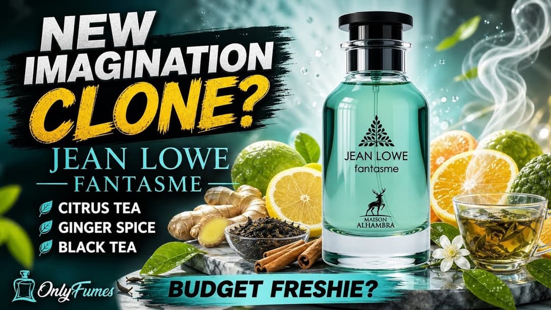 Jean Lowe Fantasme Review - Budget Citrus Tea Freshie #jeanlowe #fragrance #perfume #cologne
