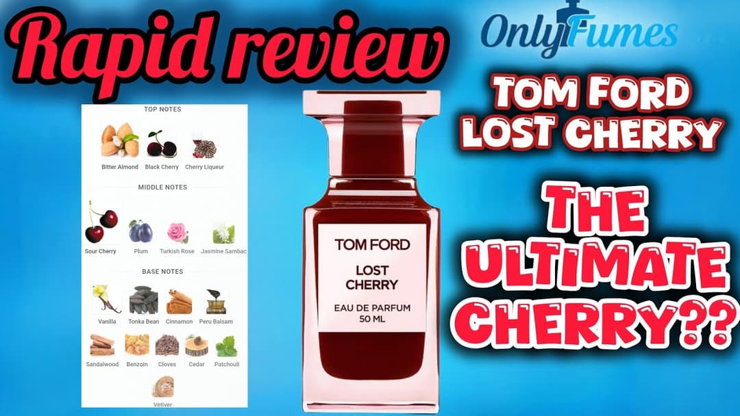 Tom Ford Lost Cherry – Rapid Review 🍒 | Is This the Ultimate Cherry Fragrance? #tomford #fragrance