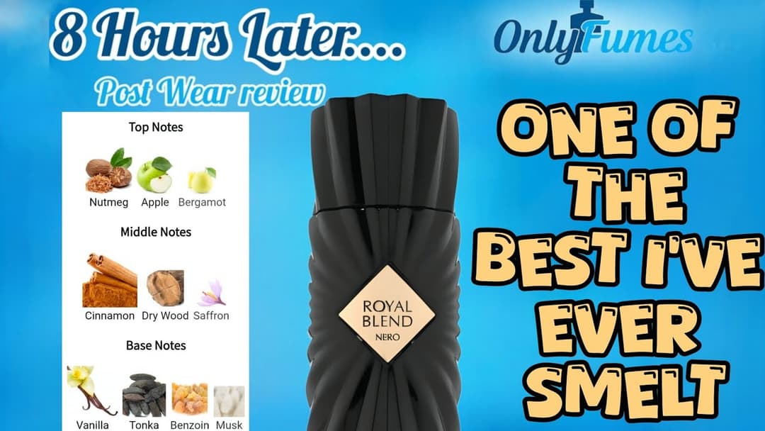 From Fresh Apple to Warm Amber | Post wear review | Royal Blend Nero French Avenue #fragrance