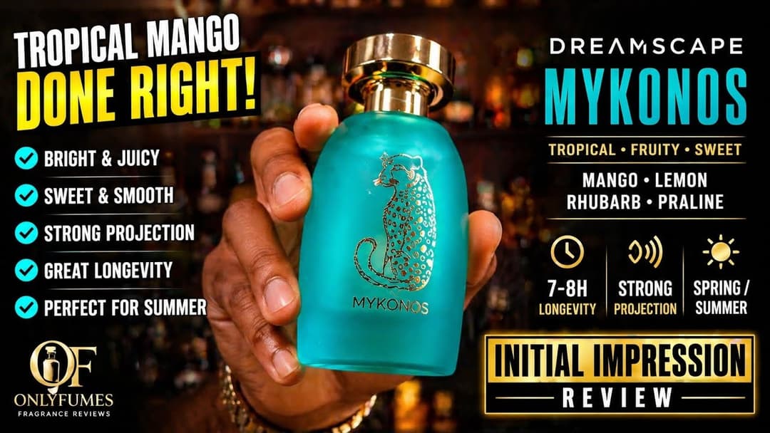 Dreamscape Mykonos First Impression Review #mykonos #fragrance #perfume #cologne #review