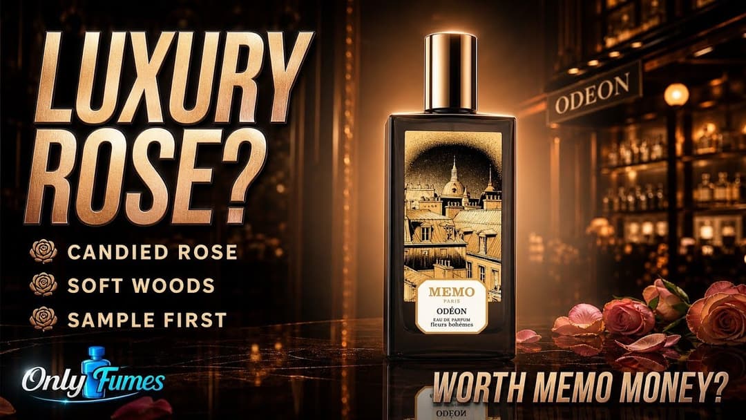 A Rose Fragrance I Would Actually Wear? Memo Paris Odeon Review: Sweet Rose and Amber #memoparis
