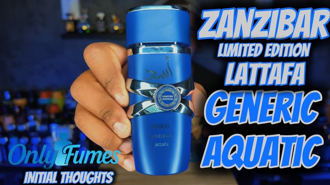 Lattafa Asad Zanzibar Limited Edition First Impression & Initial Thoughts Review #fragrance #lattafa