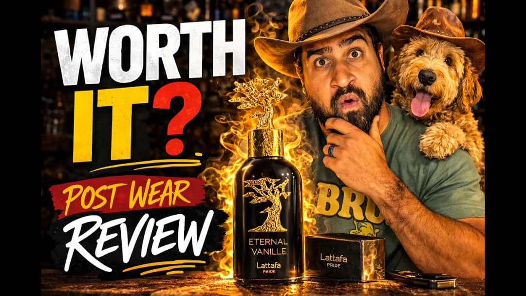 Lattafa Eternal Vanille Dry Down & Post Wear Review - Sweet Blackberry Vanilla Meets Dark Woods