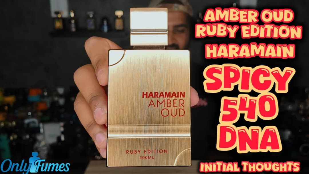 Al Haramain Amber Oud Ruby Edition First Impressions… Too Bold or Just Right? #cologne #540