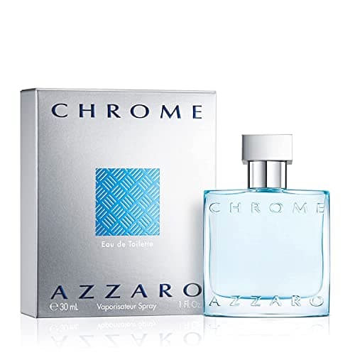 Azzaro Chrome fragrance bottle